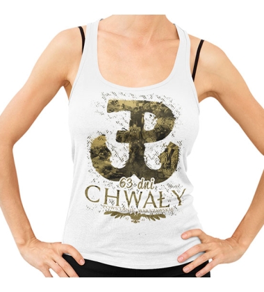 TANK TOP DAMSKI 63 DNI CHWAŁY PW